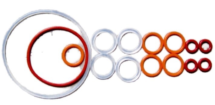 গ্রাহকের মাত্রা অনুযায়ী Medical Grade O-Rings for Outlet Nbr Hnbr Epdm Rubber