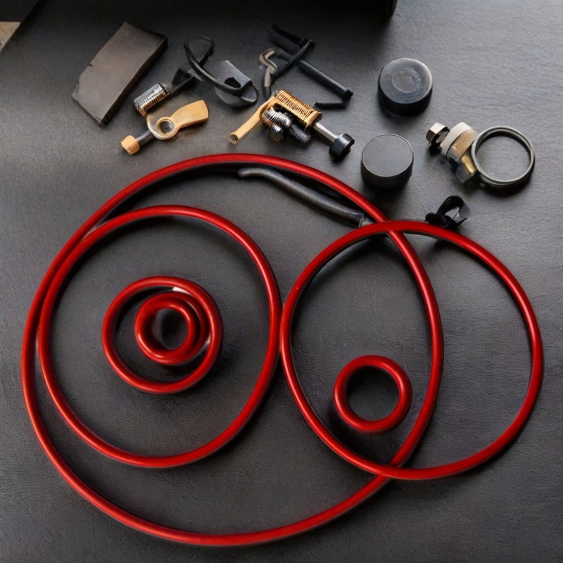 গ্রাহকের মাত্রা অনুযায়ী Medical Grade O-Rings for Outlet Nbr Hnbr Epdm Rubber