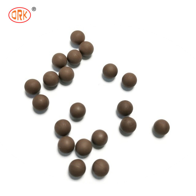 উচ্চ তাপমাত্রা এবং জারা প্রতিরোধী সীল জন্য ছোট আকারের স্পষ্টতা প্রাকৃতিক রাবার বল