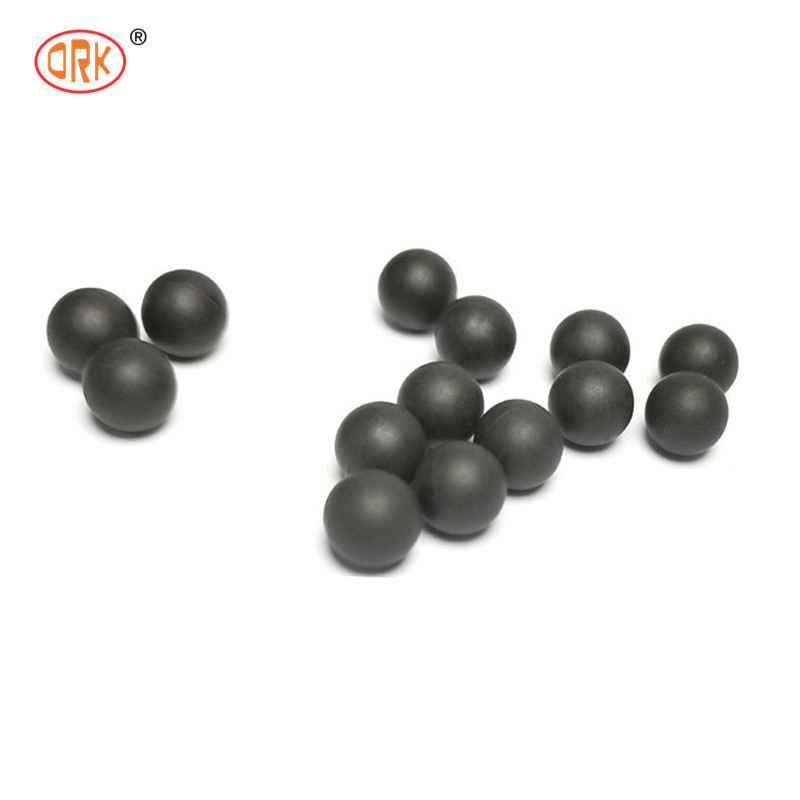 কালো চমৎকার ঘর্ষণ-প্রতিরোধী EPDM/NBR/NR পাইপ সীল জন্য রাবার পণ্য বল