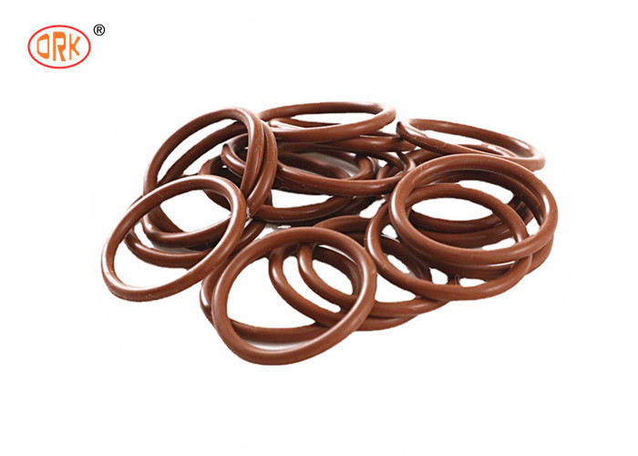 AS568 PG স্ট্যান্ডার্ড সাইজ FKM রাবার সিল FPM EPDM অটোমোটিভ Ac O রিংস বাদামী