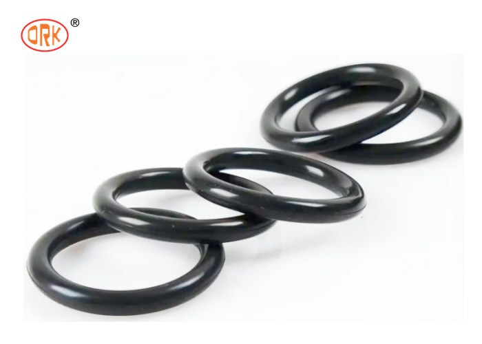 কালো 70 শোর তেল এবং জ্বালানী Neoprene রাবার O আঙ্গুল আকার জন্য সেমিকন্ডাক্টর রাবার সীল