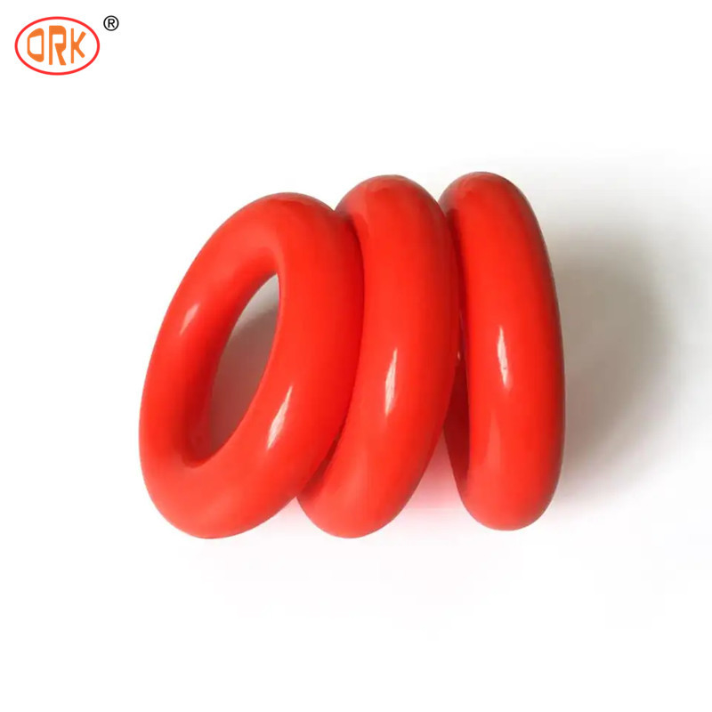কালো লাল নরম O রিং জারা প্রতিরোধের তাপমাত্রা Neoprene CR রাবার পাইপ গ্যাসকেট