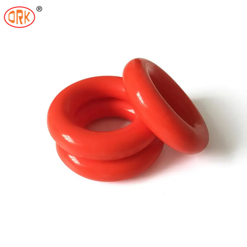 কালো লাল নরম O রিং জারা প্রতিরোধের তাপমাত্রা Neoprene CR রাবার পাইপ গ্যাসকেট